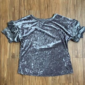 Velvet crush short tee